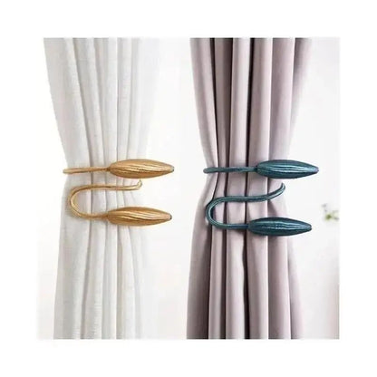 Magnetic Curtain Tieback Rope – No-Drill Curtain Buckle Strap for Modern Home Decor