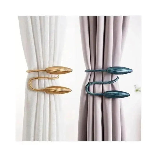 Magnetic Curtain Tieback Rope – No-Drill Curtain Buckle Strap for Modern Home Decor