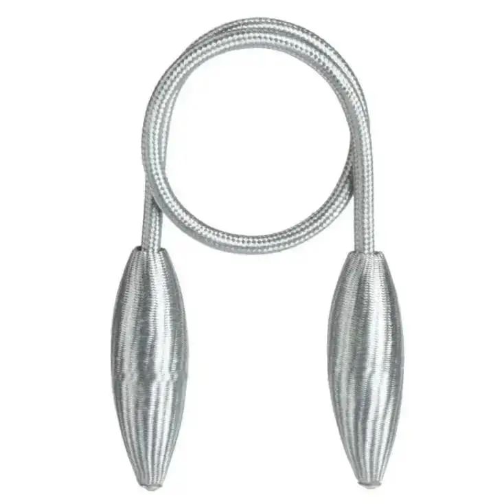 Magnetic Curtain Tieback Rope – No-Drill Curtain Buckle Strap for Modern Home Decor