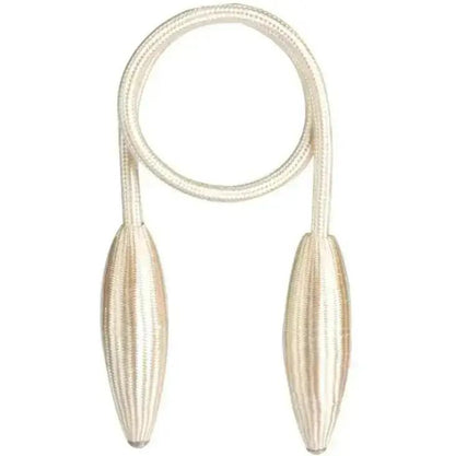 Magnetic Curtain Tieback Rope – No-Drill Curtain Buckle Strap for Modern Home Decor