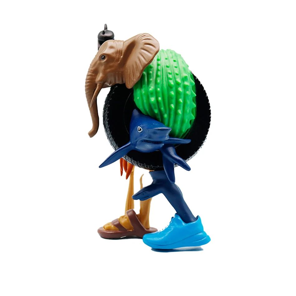Italian Brainrot Figure Collectible Tung Tung Tung Sahur Tralalero Tralala Desktop Ornament Toy