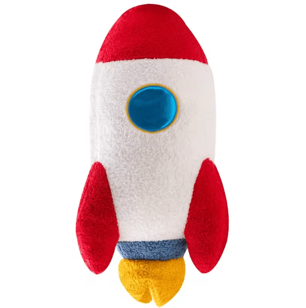 Plush Rocket Astronaut Pillow – 58cm Soft Space Toy & Kids Room Decor