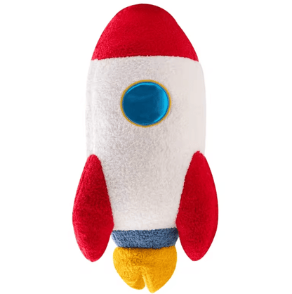 Plush Rocket Astronaut Pillow – 58cm Soft Space Toy & Kids Room Decor