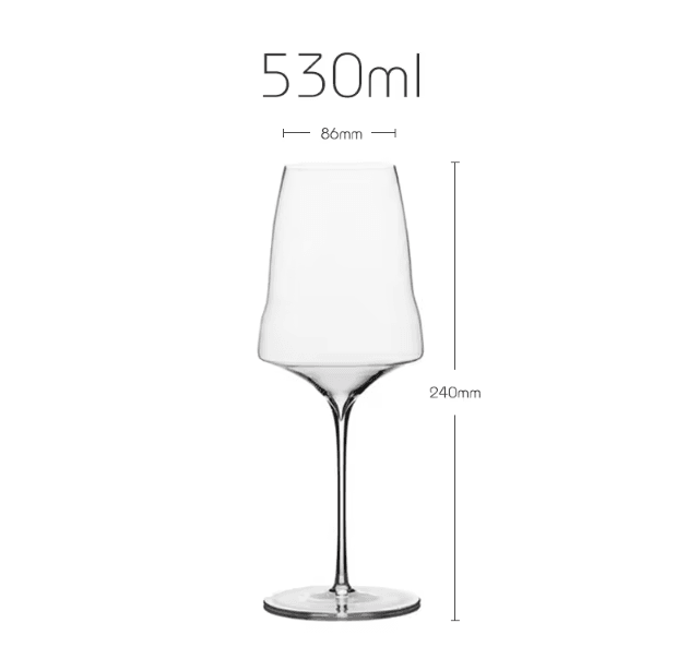 Luxury Handmade Crystal Wine Glass – Ultra-Thin 0.5mm Champagne & Fine Wine Cup