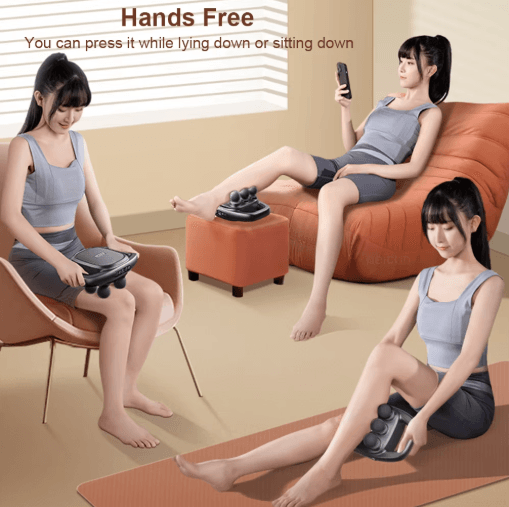 Professional Fascia Massage Gun for Deep Muscle Recovery & Pain Relief