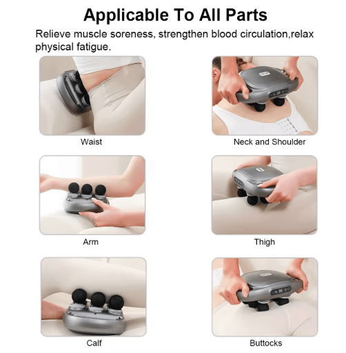 Professional Fascia Massage Gun for Deep Muscle Recovery & Pain Relief