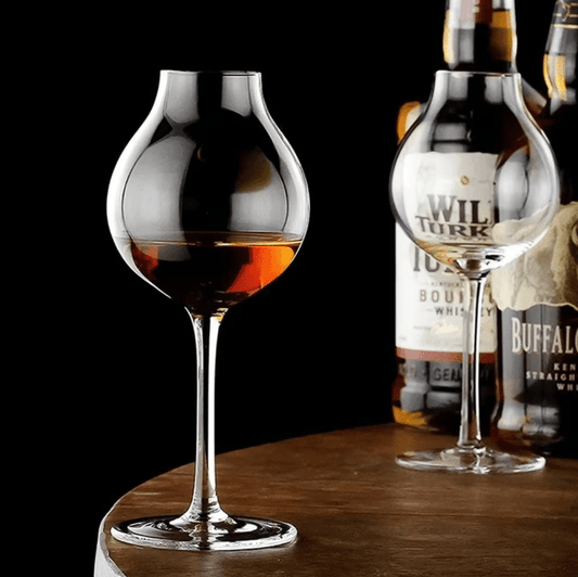 Professional Blender Whiskey Tasting Glass – Crystal Aroma Whisky Goblet for Bartenders
