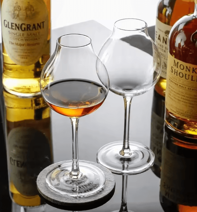 Professional Blender Whiskey Tasting Glass – Crystal Aroma Whisky Goblet for Bartenders