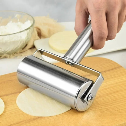 Dual-Sided Stainless Steel Non-Stick Dough Roller