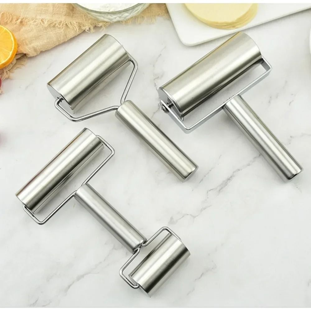 Dual-Sided Stainless Steel Non-Stick Dough Roller