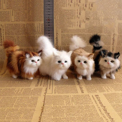 Realistic Simulation Soft Cat Plush Doll