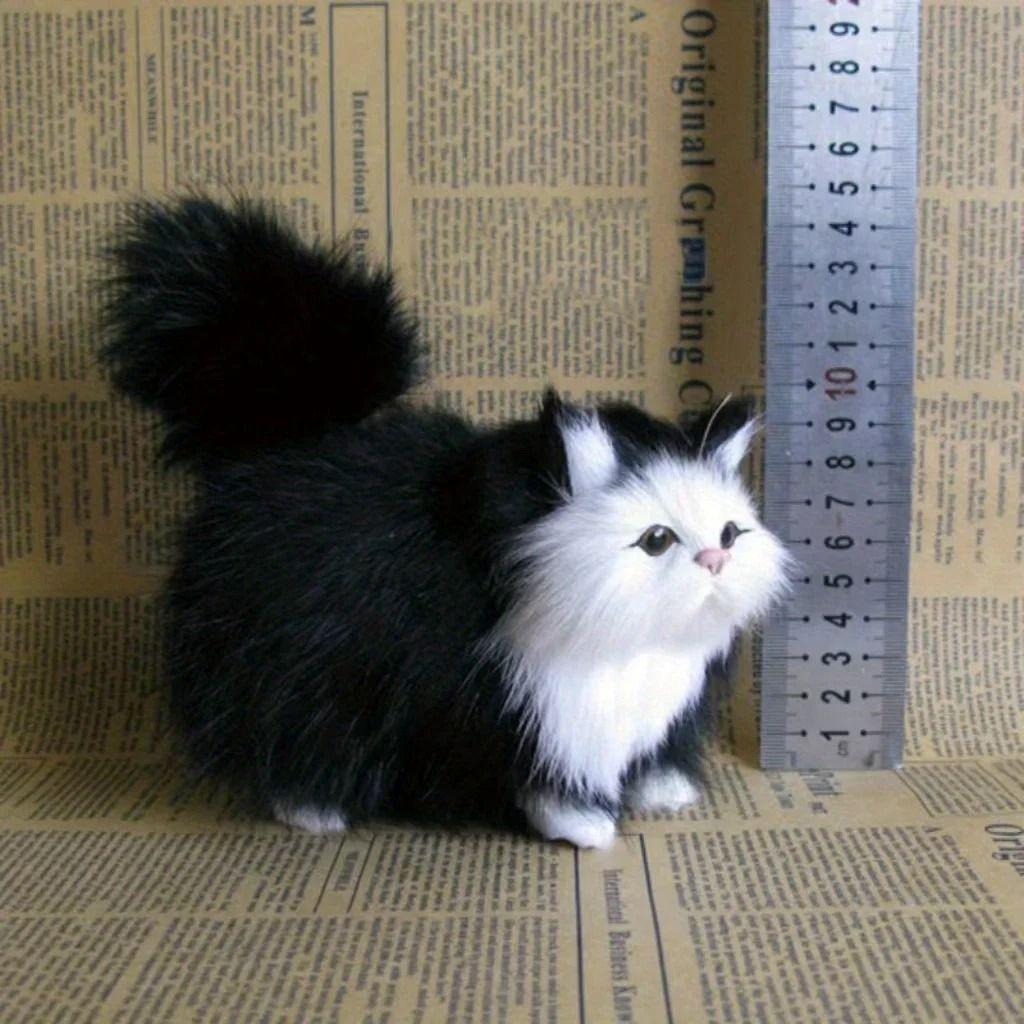 Realistic Simulation Soft Cat Plush Doll
