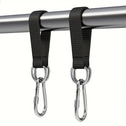 Heavy Duty Hammock Hanging Straps with Steel Hooks
