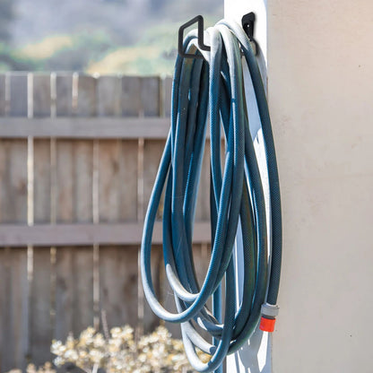 Heavy Duty Wall Mounted Garden Hose Holder Metal Hose Hanger for Outdoor Storage