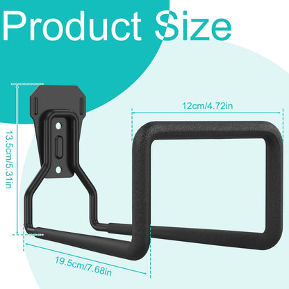 Heavy Duty Wall Mounted Garden Hose Holder Metal Hose Hanger for Outdoor Storage