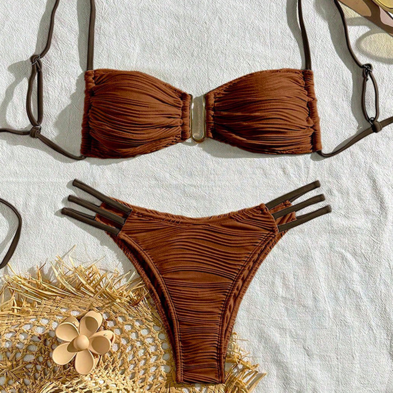 Sexy Brazilian Bikini Set for Women Stylish Swimwear, Beachwear, and Pool Bather