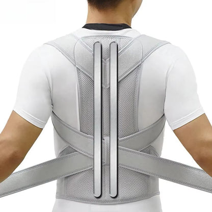 Adjustable Upper Back Posture Corrector Brace Shoulder Support Straightener Strap