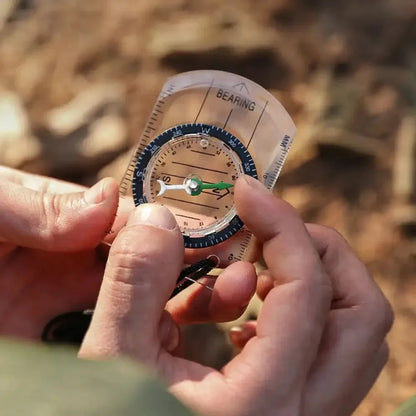 Mini Tactical Compass with Lanyard for Outdoor Survival and Hiking