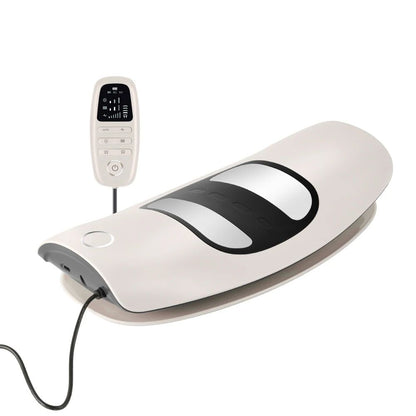 Lumbar Traction Massager Cushion with Electric Waist Support and Relaxation