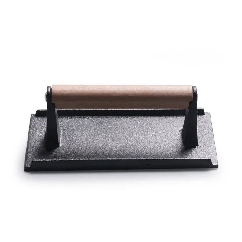 Heavy-Duty Cast Iron Meat & Steak Press