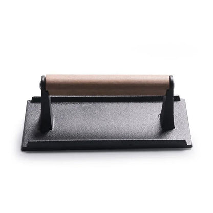 Heavy-Duty Cast Iron Meat & Steak Press