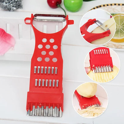 5 in 1 Vegetable Slicer and Carrot Grater for Fast Meal Prep