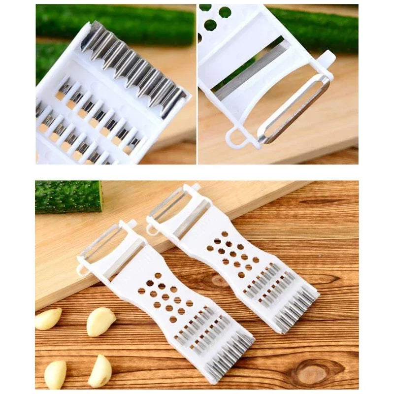 5 in 1 Vegetable Slicer and Carrot Grater for Fast Meal Prep