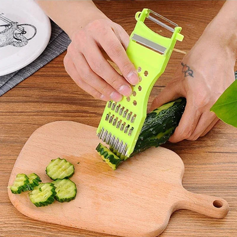 5 in 1 Vegetable Slicer and Carrot Grater for Fast Meal Prep