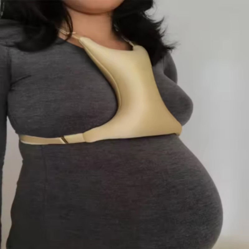 Premium Breast Support Pillow for Side Sleeping & Chest Anti-Wrinkle Care