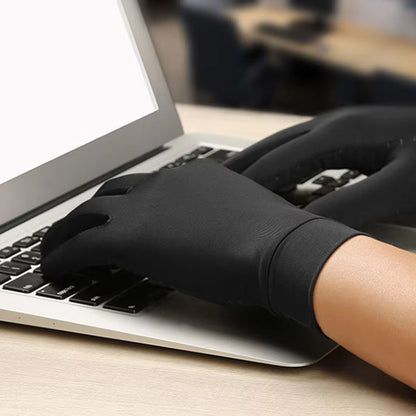 Copper Compression Gloves Full Finger for Arthritis Pain Relief and Daily Support