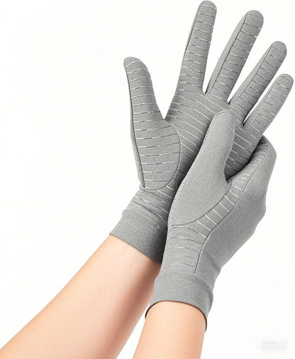 Copper Compression Gloves Full Finger for Arthritis Pain Relief and Daily Support