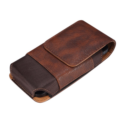 Premium Leather Phone Holster Belt Clip Case for Men Waist Pouch Holder
