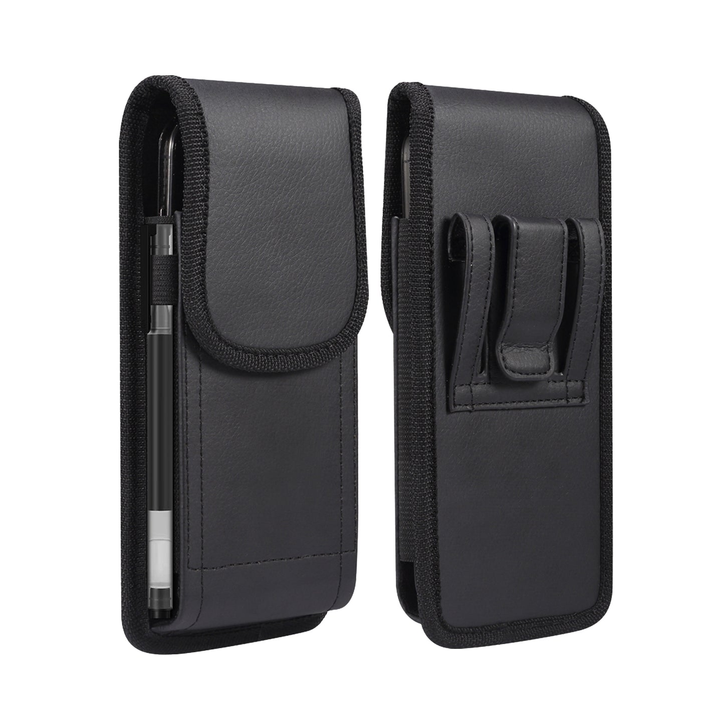 Premium Leather Phone Belt Clip Case Durable Waist Phone Holster with Secure Fit