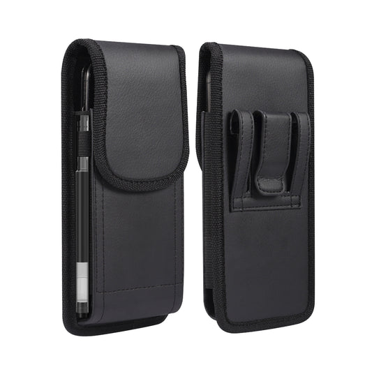 Premium Leather Phone Belt Clip Case Durable Waist Phone Holster with Secure Fit