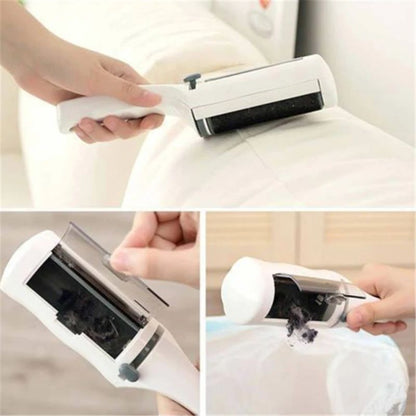 Portable Lint Roller Clothes Hair Removal Brush