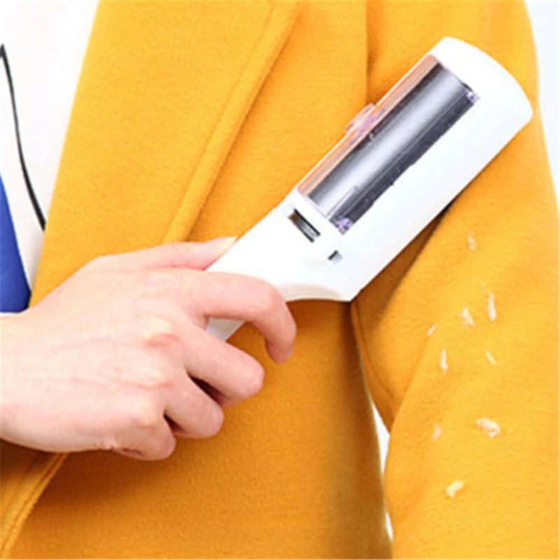 Portable Lint Roller Clothes Hair Removal Brush