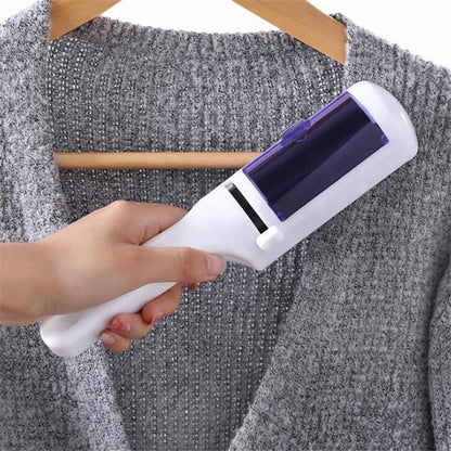 Portable Lint Roller Clothes Hair Removal Brush