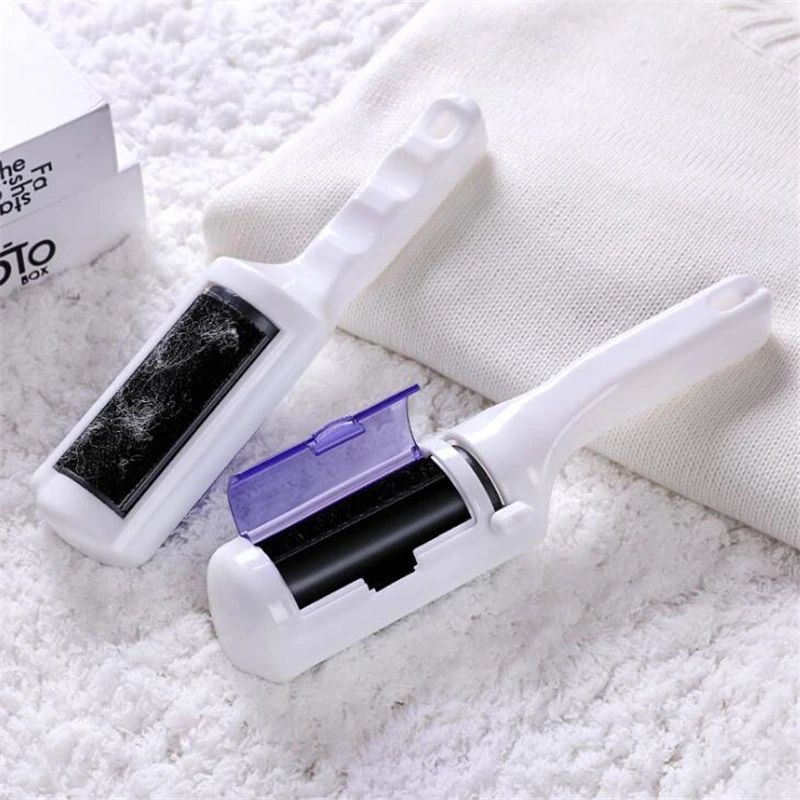 Portable Lint Roller Clothes Hair Removal Brush