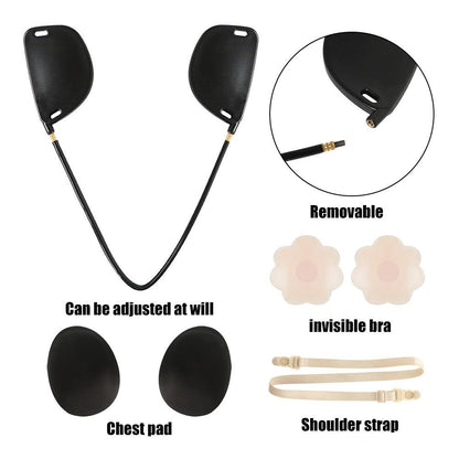 Invisible Push Up Bra Kit for Deep V Dresses Strapless Backless Silicone Adhesive Bra