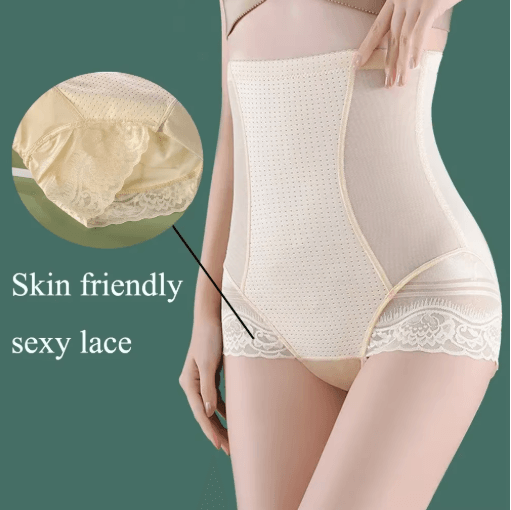 Womens High Waist Tummy Control Shapewear Shorts – Slimming Compression Body Shaper
