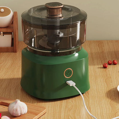 Compact Wireless Electric Mini Food Processor & Mini Meat Grinder Portable Kitchen Food Chopper and Garlic Masher