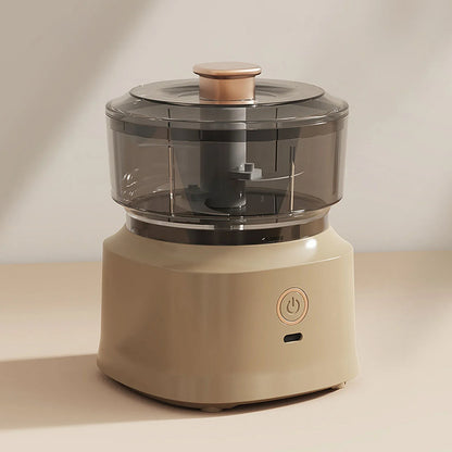 Compact Wireless Electric Mini Food Processor & Mini Meat Grinder Portable Kitchen Food Chopper and Garlic Masher