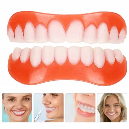 Soft Denture Silicone Kit, Comfortable Upper & Lower Denture Liners