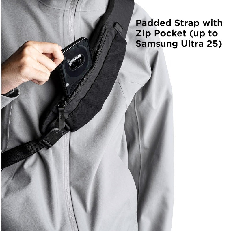 Versatile Everyday Sling Backpack with Water Bottle Holder and Tablet Pocket
