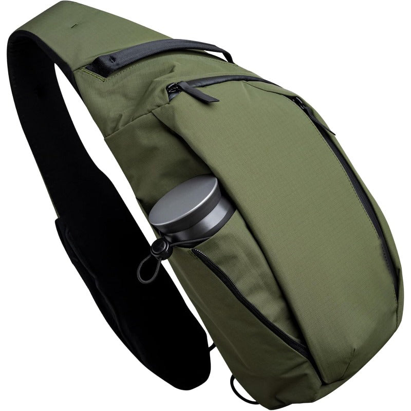 Versatile Everyday Sling Backpack with Water Bottle Holder and Tablet Pocket
