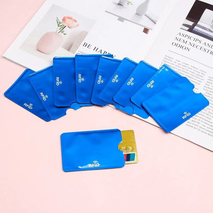 RFID Blocking Credit Card Shield Sleeves