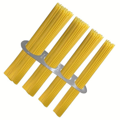 Stainless Steel 4 Hole Pasta Measuring Tool for Perfect Portion Control