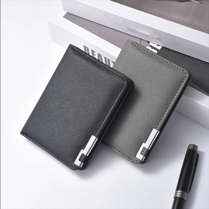 Retro Slim Bifold Wallet