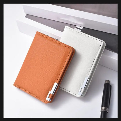 Retro Slim Bifold Wallet