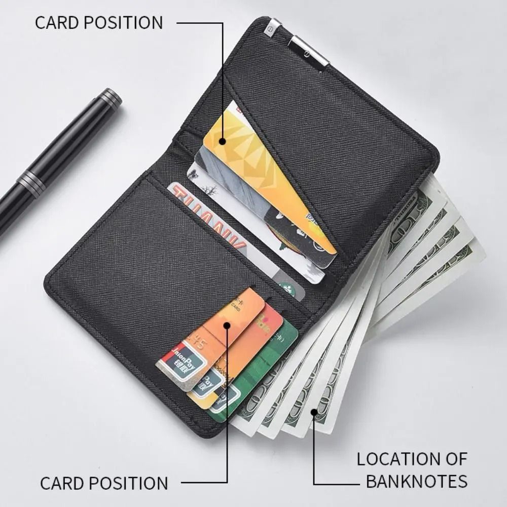Retro Slim Bifold Wallet